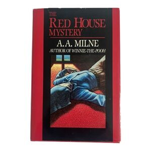 Vintage 1950s Red House Mystery‎ A.A. Milne Hardcover Book